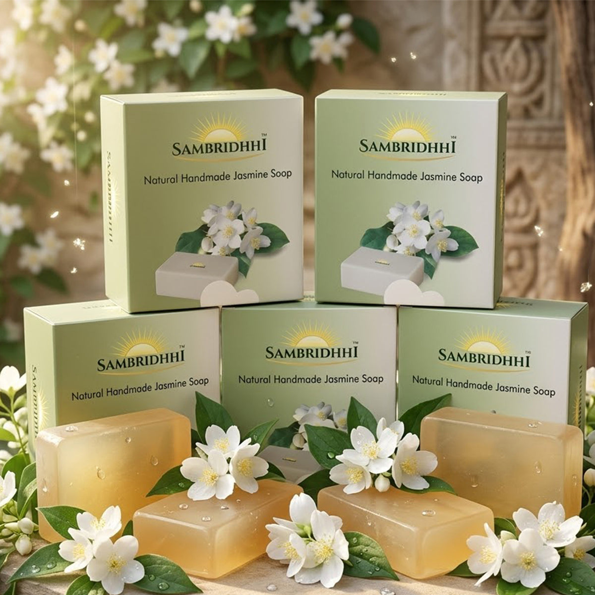 Handmade Jasmine Bath Soap