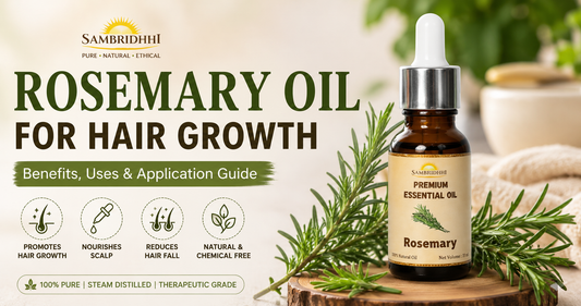 Rosemary Oil for Hair Growth: Benefits, Uses & How to Apply It Correctly