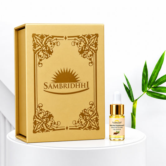 Pure Sandalwood Oil (100% Natural & Ayurvedic Grade)