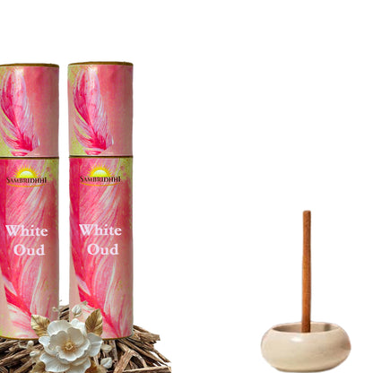 White Oud Bambooless Incense