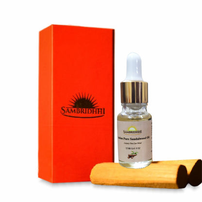 Pure Sandalwood Oil (100% Natural & Ayurvedic Grade)