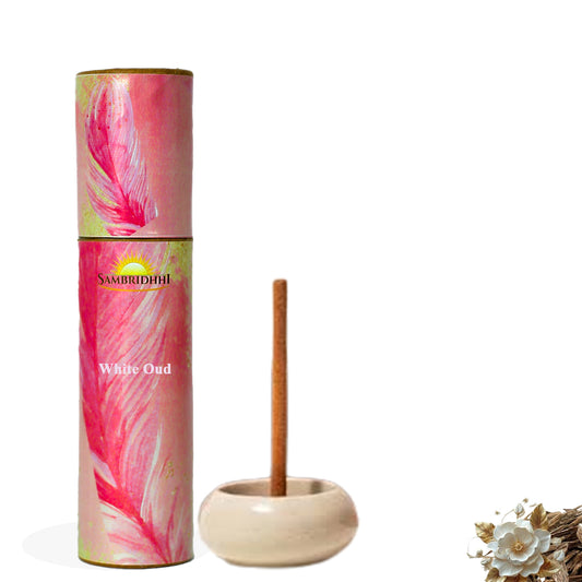 White Oud Bambooless Incense