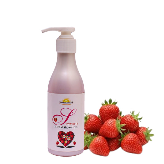 Strawberry Herbal Shower Gel