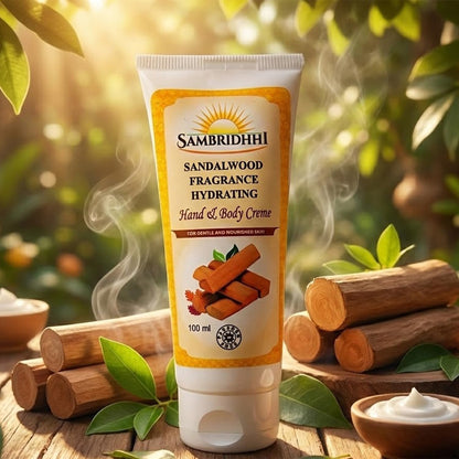 Sandalwood Fragrance Hand & Body Crème