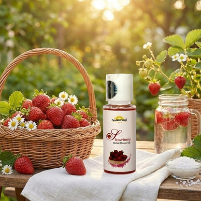 Strawberry Herbal Shower Gel