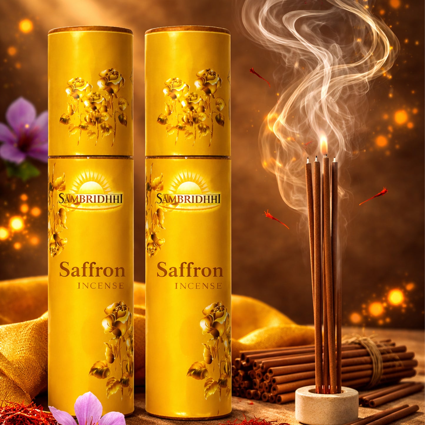 Saffron Bambooless Incense