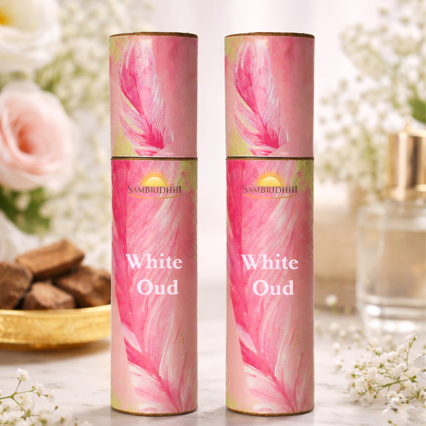 White Oud Bambooless Incense