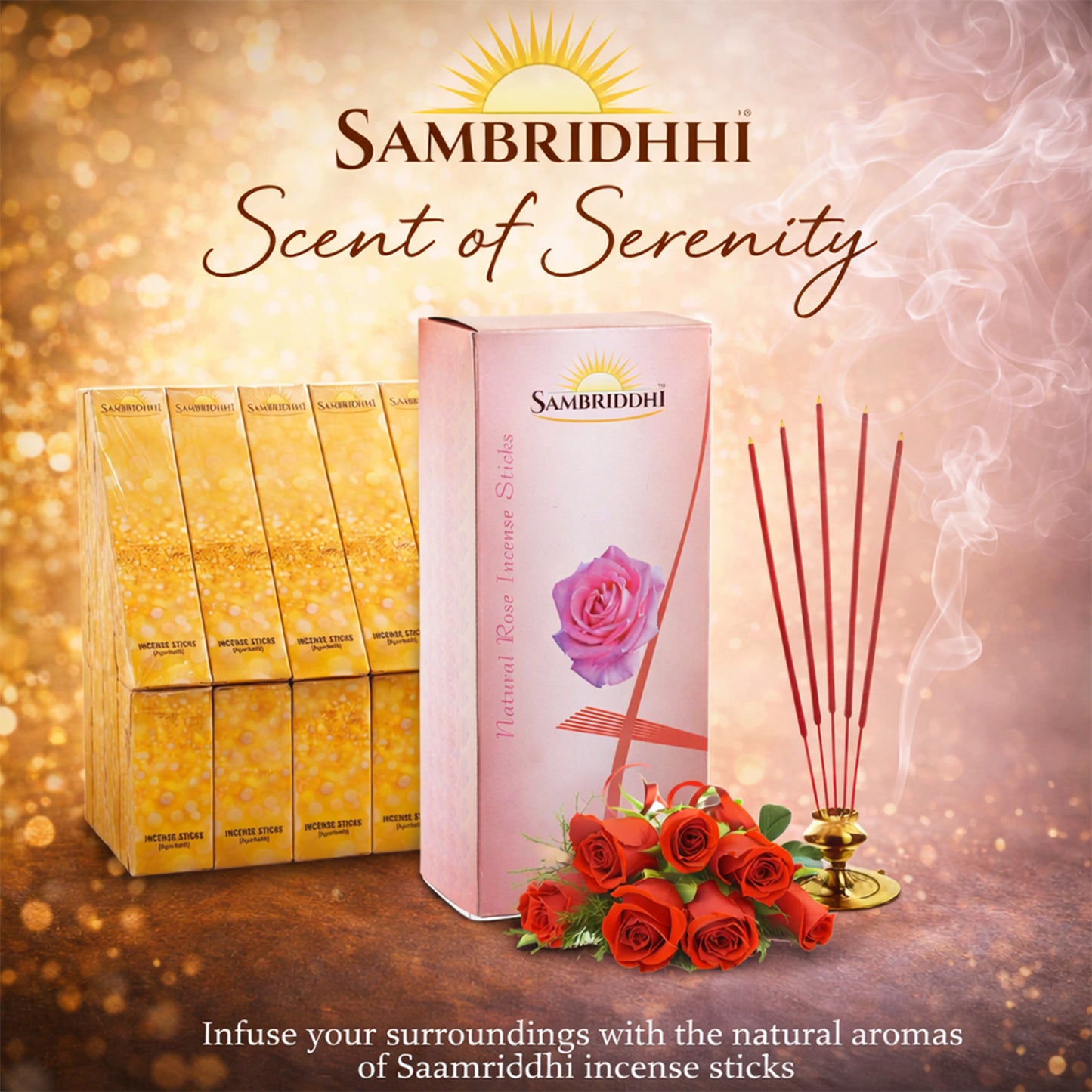 Rose Incense Sticks