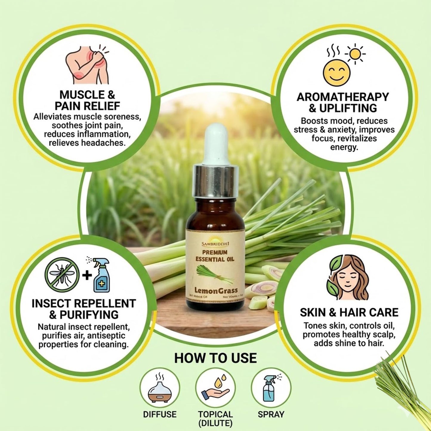 Lemongrass Essential Oil