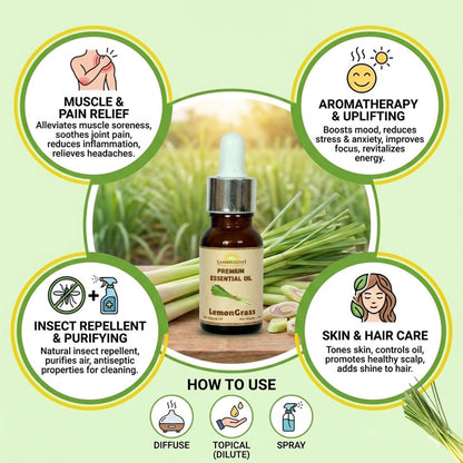 Lemongrass Essential Oil