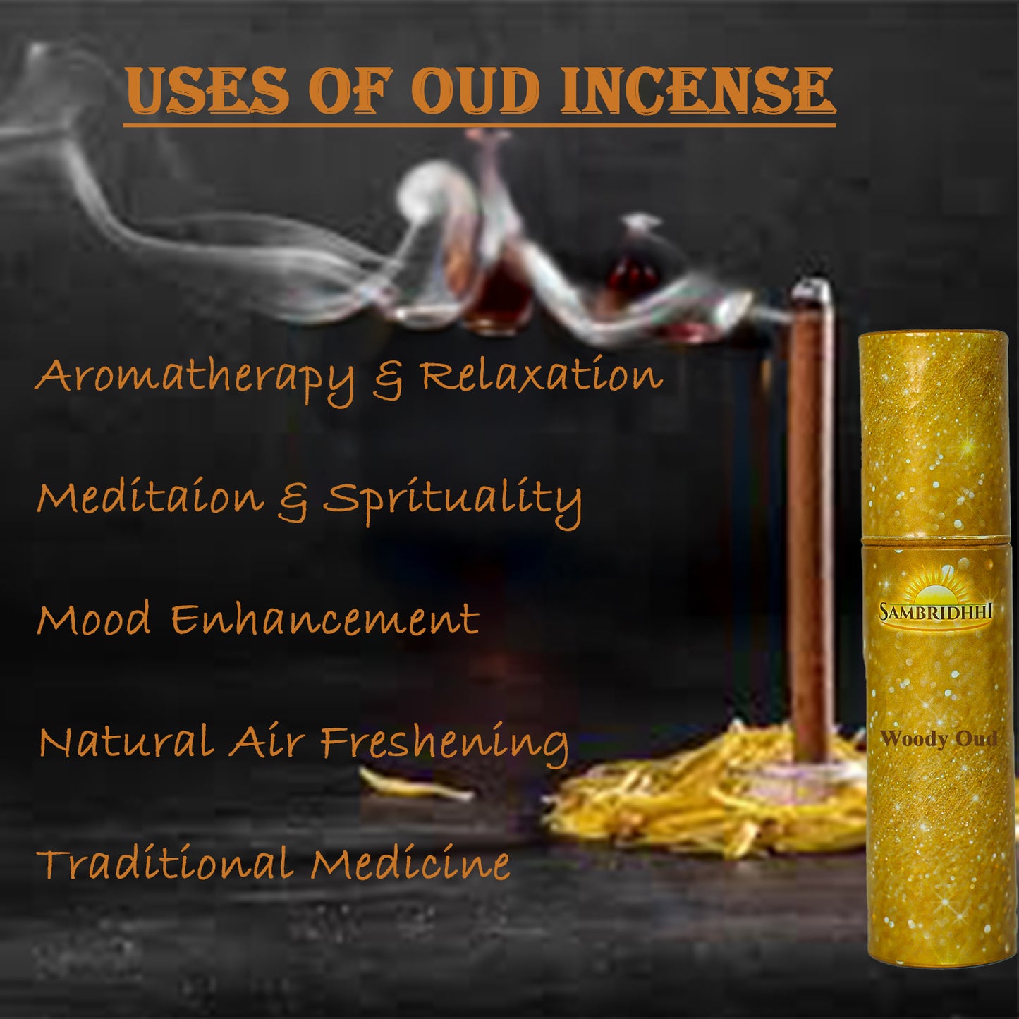 Woody Oud Bambooless Incense