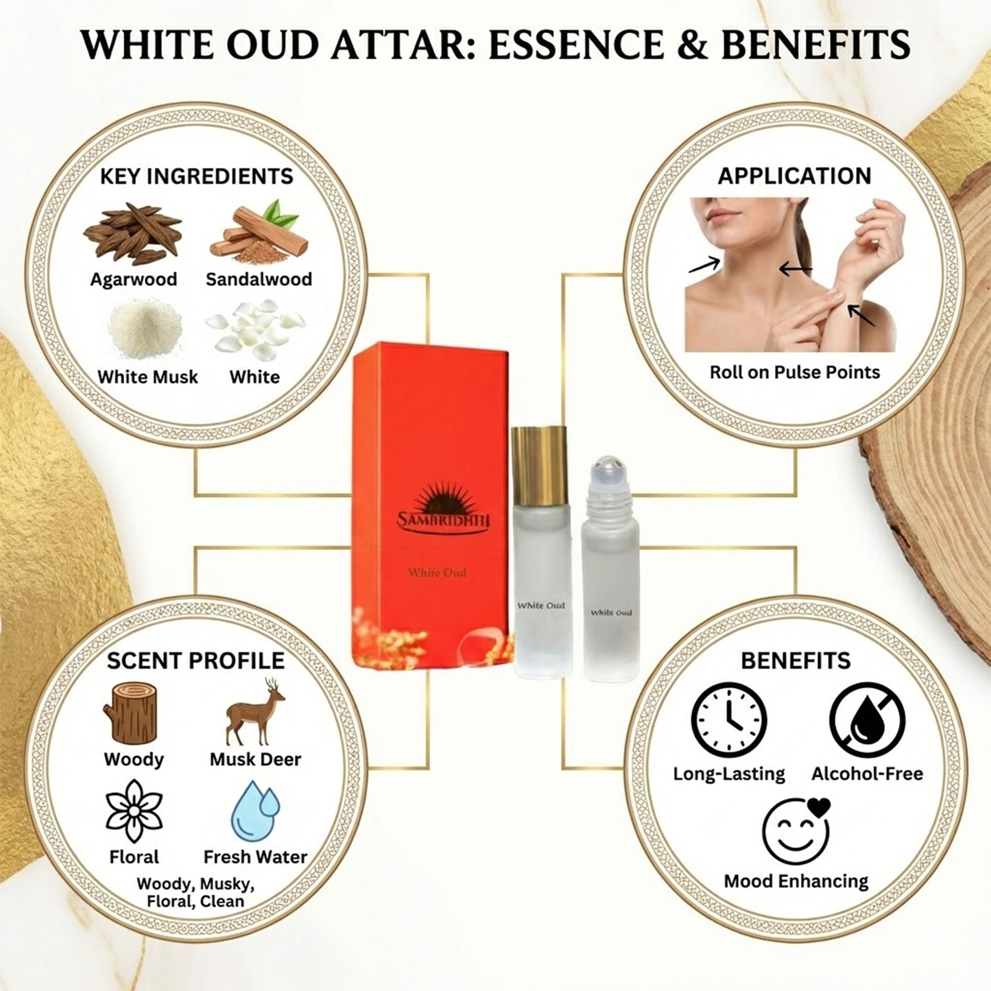 White Oud Attar