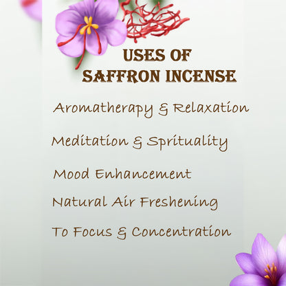 Saffron Bambooless Incense