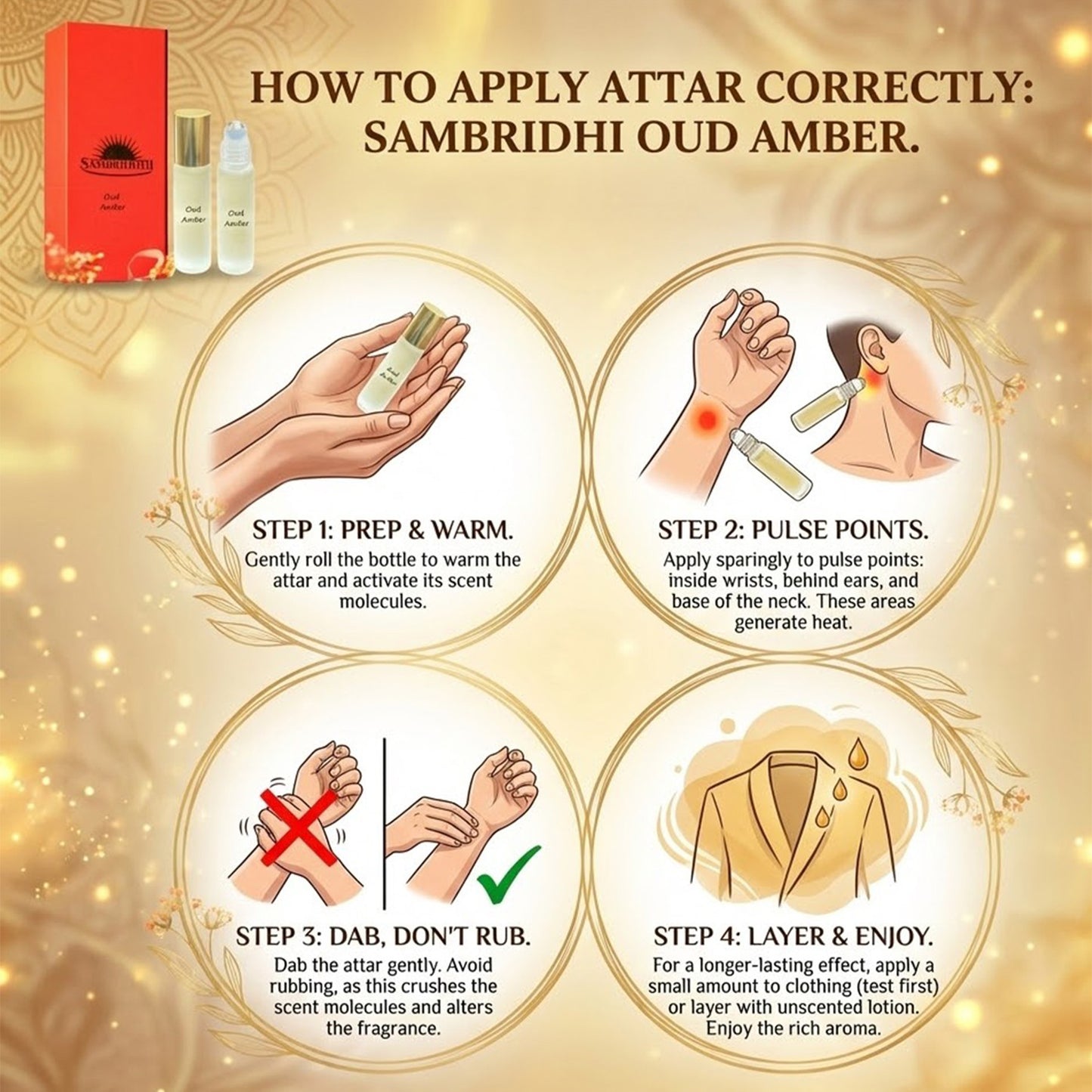 Oud Amber Attar