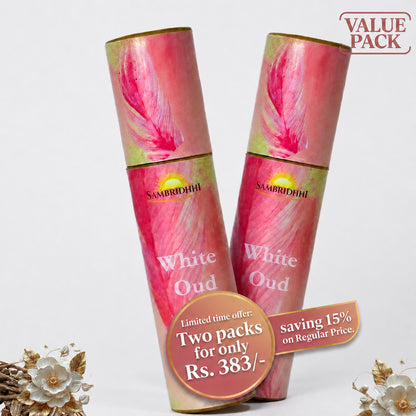 White Oud Bambooless Incense