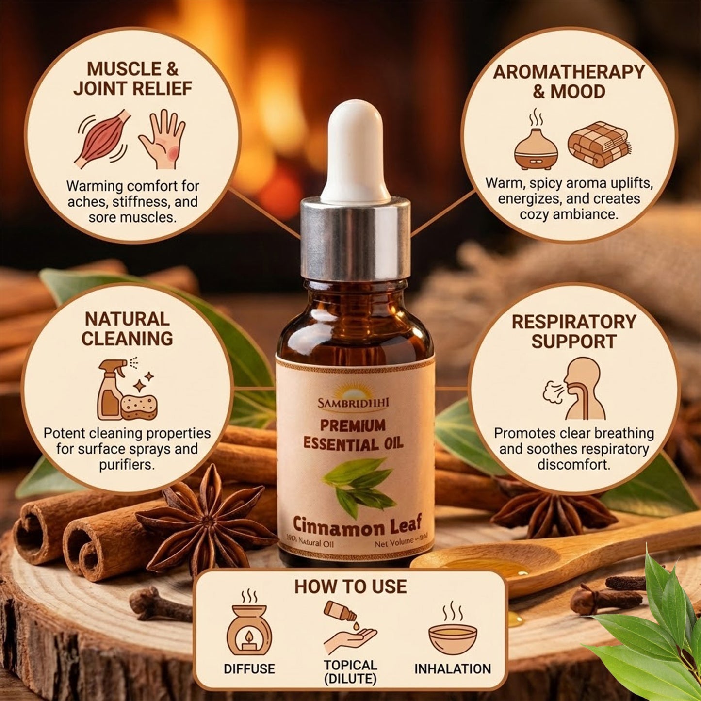 Cinnamon Leaf Essential Oil
