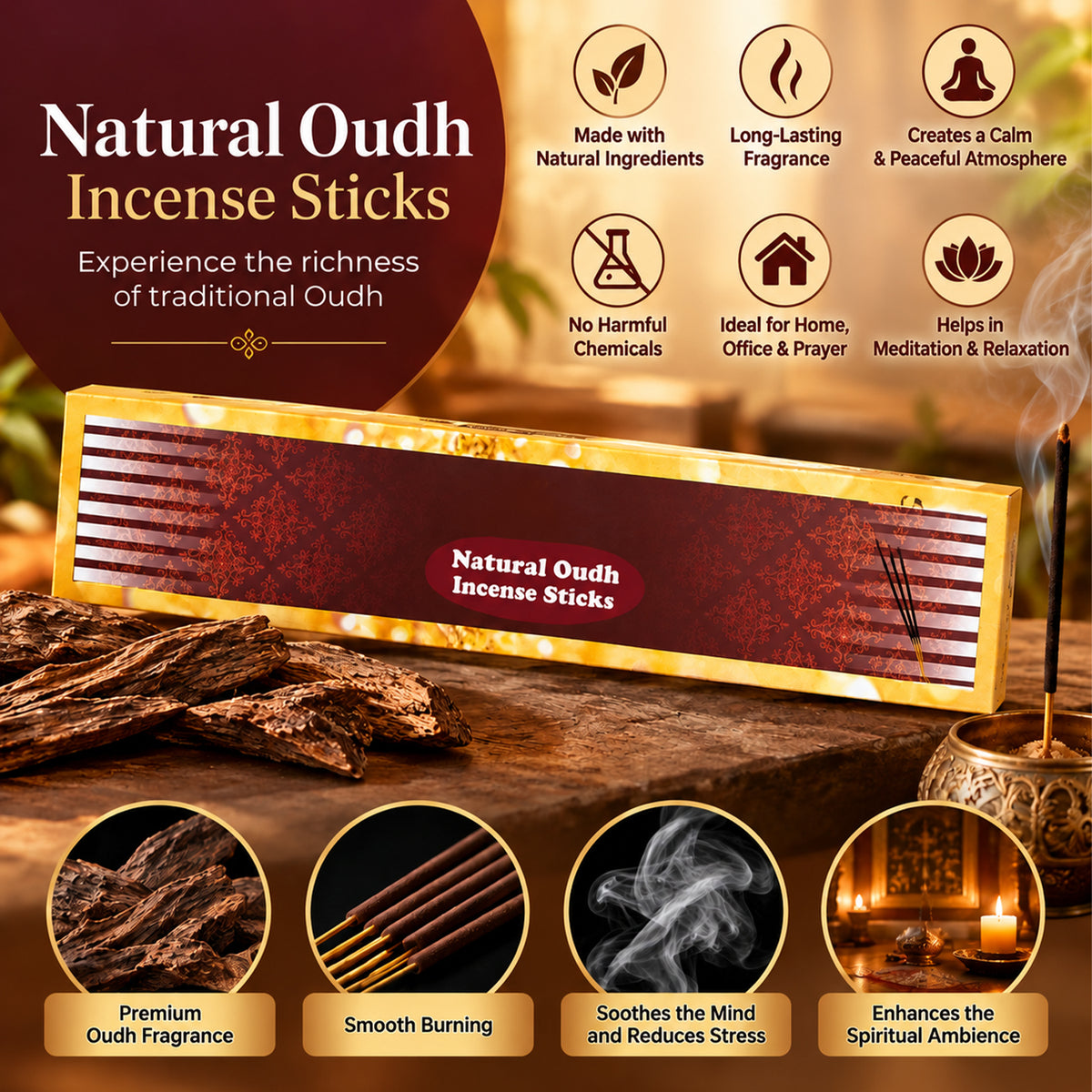 Oud Incense Sticks