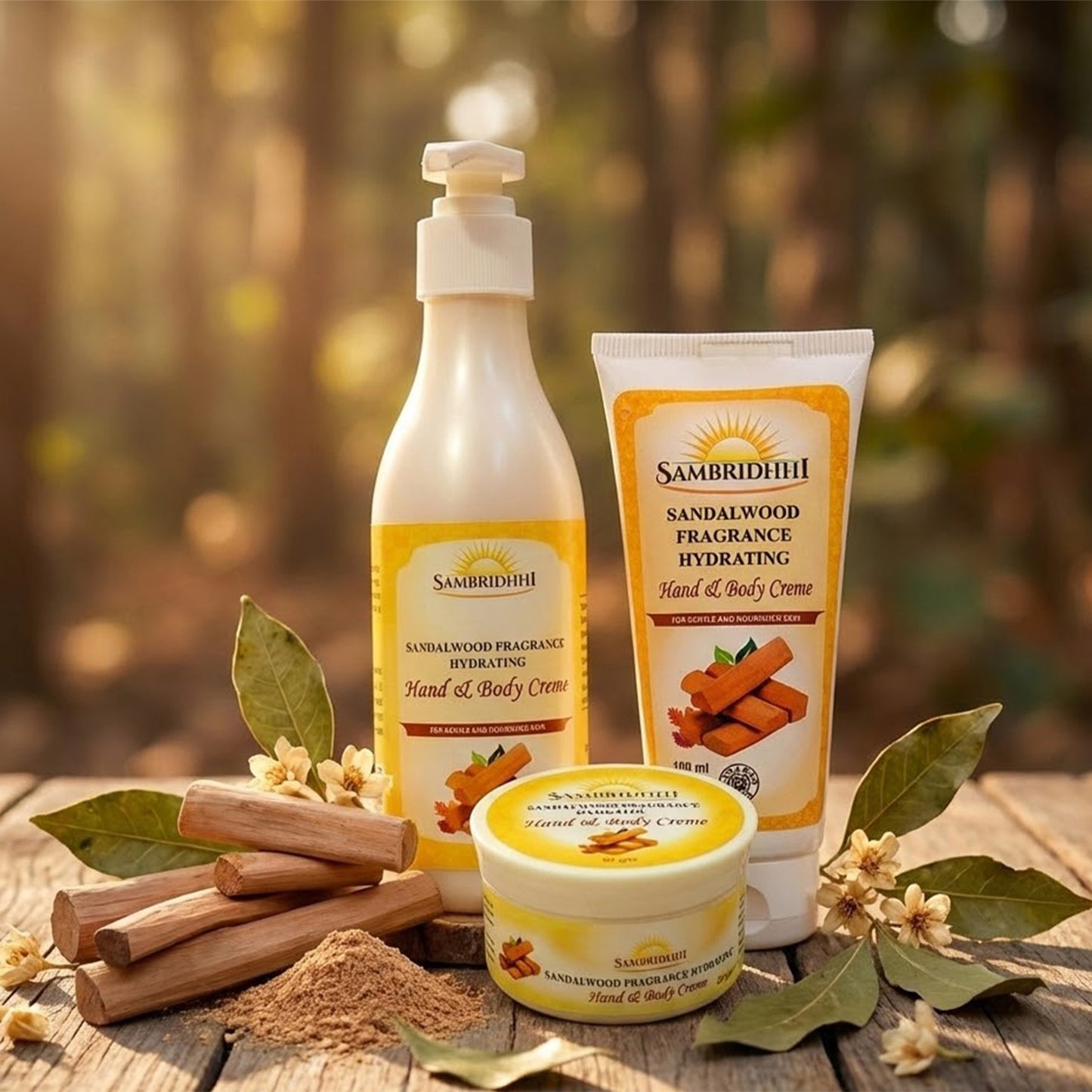 Sandalwood Fragrance Hand & Body Crème