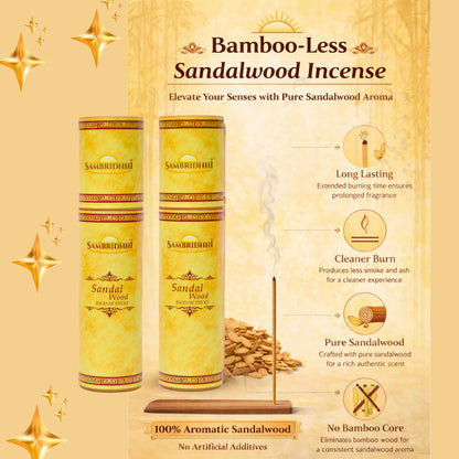 Sandalwood Bambooless Incense