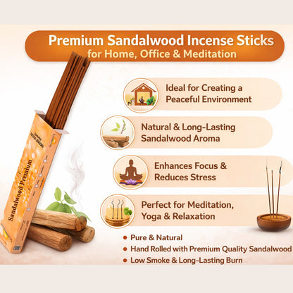 Sandalwood Premium Incense Sticks