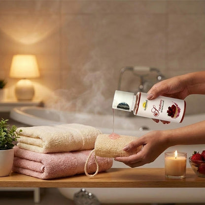 Strawberry Herbal Shower Gel
