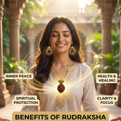 Rudraksha Pendant Set
