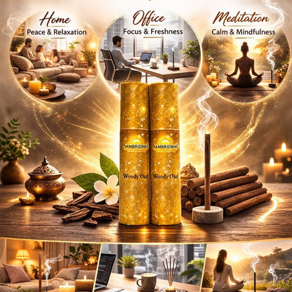 Woody Oud Bambooless Incense
