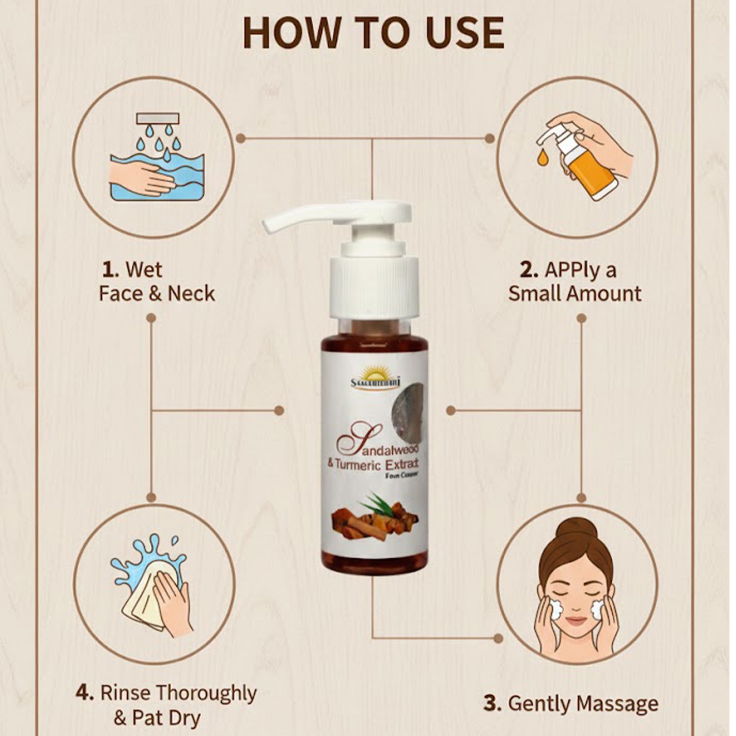 Sandalwood Face Cleanser