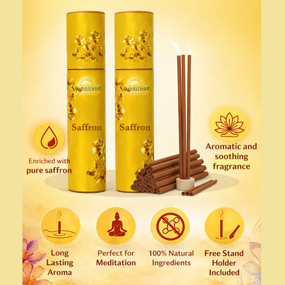 Saffron Bambooless Incense