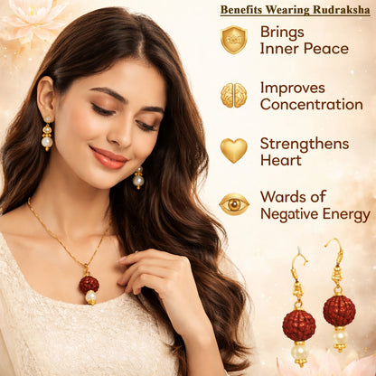 Rudraksha Pendant Set