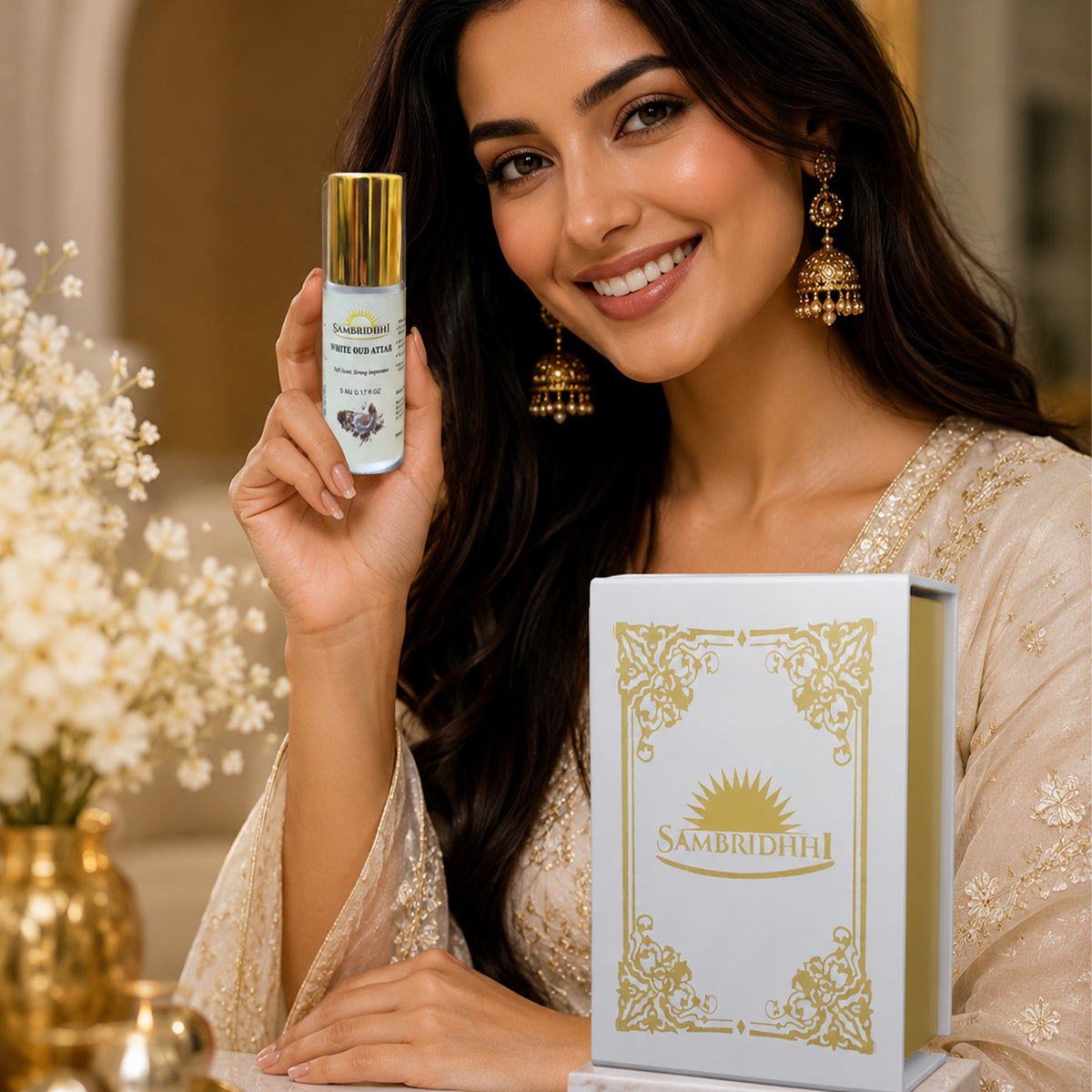 White Oud Attar