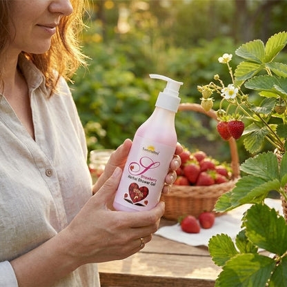 Strawberry Herbal Shower Gel