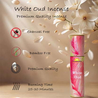 White Oud Bambooless Incense