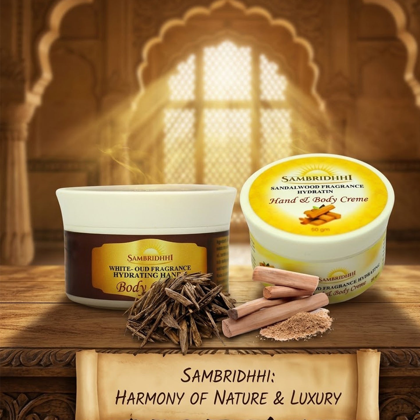 White Oud Hand & Body Crème