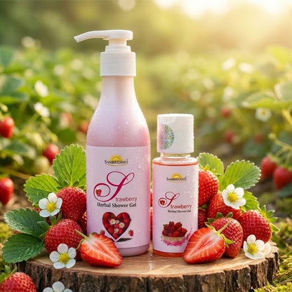 Strawberry Herbal Shower Gel