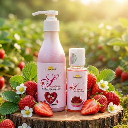 Strawberry Herbal Shower Gel