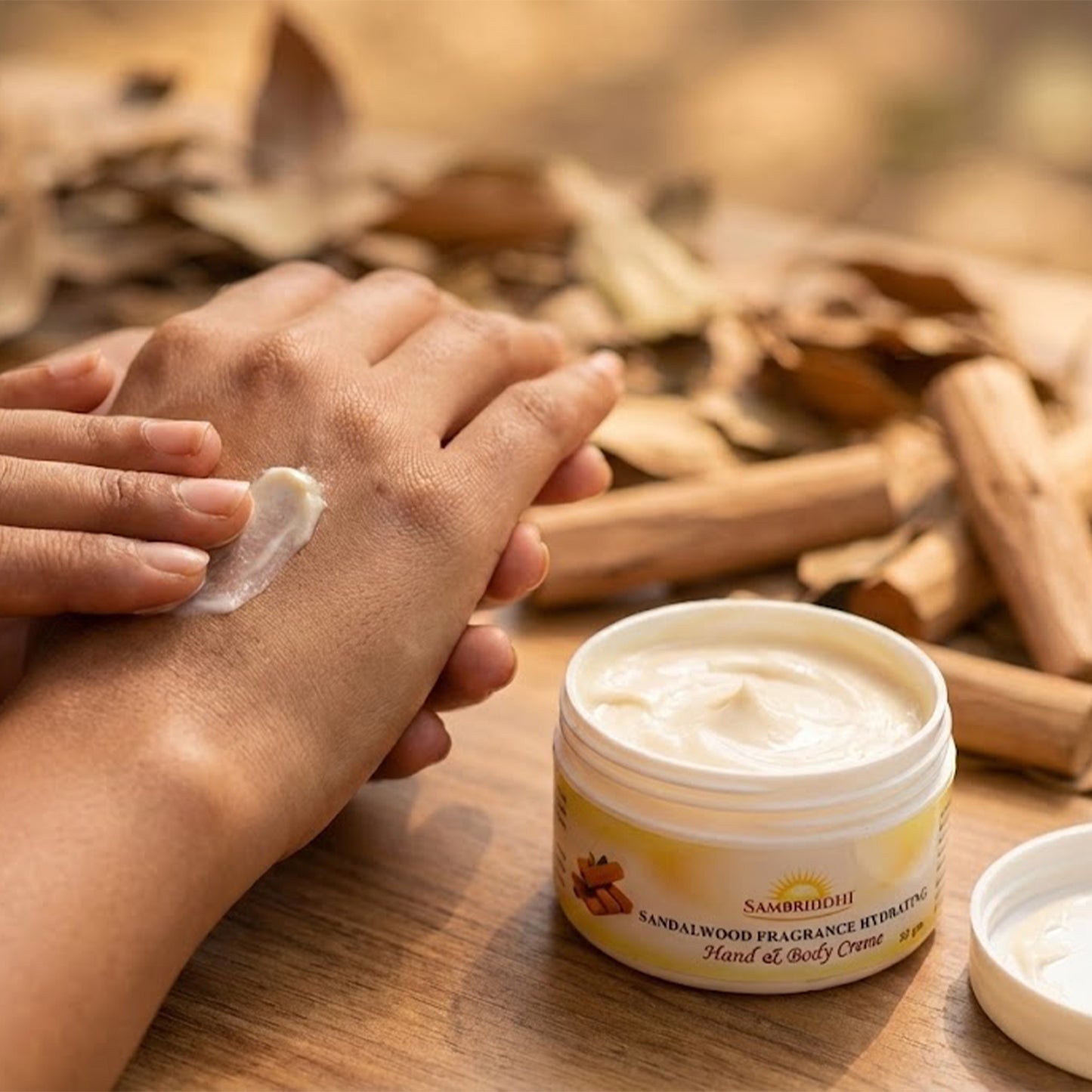 Sandalwood Fragrance Hand & Body Crème