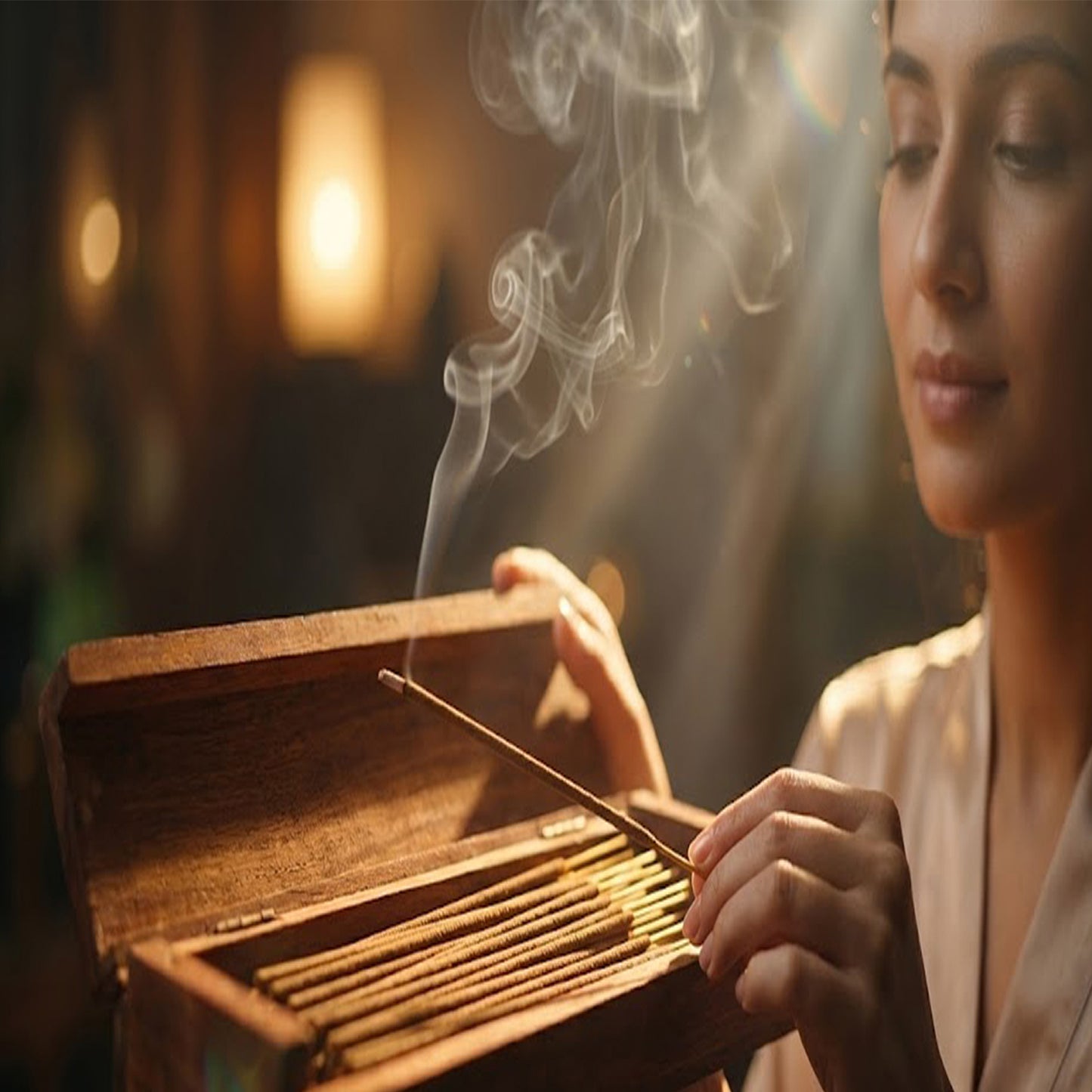 Oud Incense Sticks (Wooden Box)