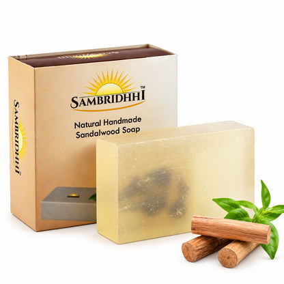 Natural Handcrafted Sandalwood Soap Bar